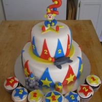 Circus / Clown I did this cake for a little girl's 2nd birthday. I got the idea from a CC pic, and put my twist on it. This is the first time I have...