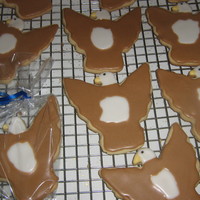 Eagle Cookies Eagle cookies made for the Boy Scout Eagle awards.