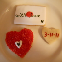 Japanese Cookies My daughter loves everything "Japan". When the earthquake happened she new she wanted to do something to help. We made these...