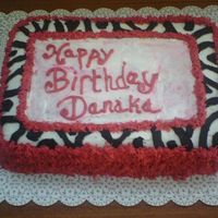 Pink Fur Birthday Case Thanks to tdleath for the design idea! - pink fur with grass tip and stripping with rosetip - birthday girl loved it!