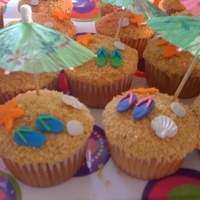 Beach Cupcakes 
