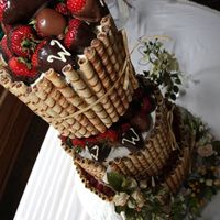 My This is my wedding cake (I will NEVER be daft enough to do my own wedding cake again! lol I should hope I would never have to have another...