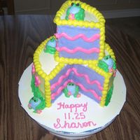 Leap Year Birthday Frogs aren't very original for leap year but vute none the less. Thanks for all your help ladies!!!!