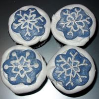 Snowflake Cupcakes 