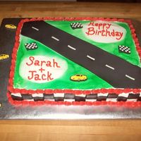 Speed Racer Cake Credit goes to aandecake, nefcook21 and kjt. Thanks for the inspiration. I had a friend order Speed Racer theme and panicked until I saw...