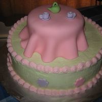 Garden Tea Party This was a butter cake with raspberry filling with for a 7 year old tea party.