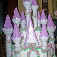 Princess Castle Cake This cake was done for fun. It was a lot of work, but also a lot of fun