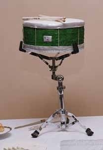 Snare Drum Snare drum...three 10" rounds. Everything edible except the stand.