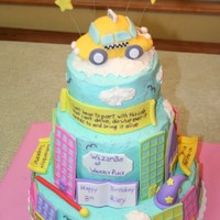 Wizards Of Waverly Place My daughter wanted a Wizards of Waverly Place cake. This cake was themed after the episiode where the main character Alex, casts a spell...