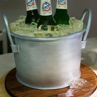 Beers In Bucket This cake is for my Dad's birthday.