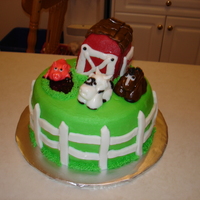 Farm Cake Thanks to everyone here for the inspiration for this cake!