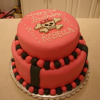 Pirate Princess Birthday Cake What do you do when your 3-year old loves princesses but still has a lot of friends who are boys? You have a pirate princess party!