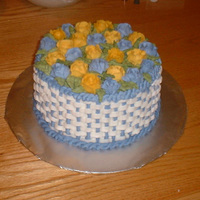 Going Away Roses Cake 