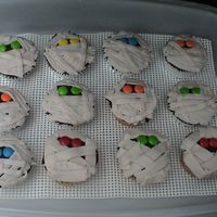 Halloween Cupcakes For My Son's School Just some cupcakes I did for my son's Halloween party, they took some time but the kids really liked them.