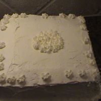 Almond Raspberry Cake With Italian Meringue Buttercream I made this for a family get together and it was so good.