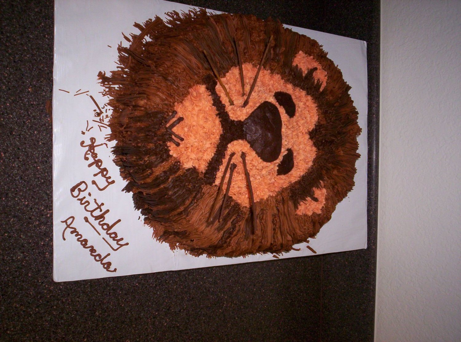 Tiger Age 2......the theme of her party was jungle.........