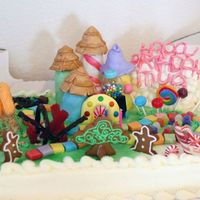 Candyland Birthday I decorated this cake for my daughter's 3rd birthday. The cake is a half sheet from Costco (I didn't have time to bake) and I...