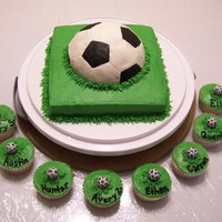 Soccer All buttercream.