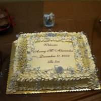 Baby Shower 1/2 sheet Baby Shower Cake