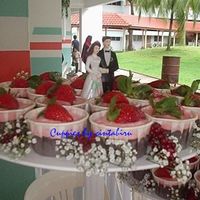 Close Up My wedding cuppies gift for my niece.