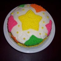 Top Of Star Cake Here is a picture of the top of the star cake