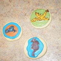 Dragon Cookies These cookies are made to match the characters in the book, "The Dragon Machine". The book is a gift for our friends' son...