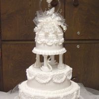 Wedding Round Stacked Tier Anniversary 