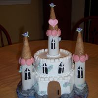 Princess Castle My first princess castle! After looking at everyones castles, I couldn't wait to do one! I was so glad I got an order! This design was...