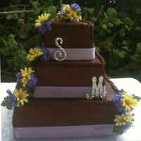 Chocolate Wedding Cake 