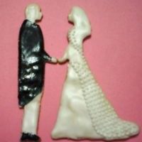 Bride And Groom Cookies sugar cookies with royal icing