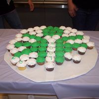 Special Olympics Symbol With Cupcakes The only picture I could get, after they already ate some of the cupcakes!