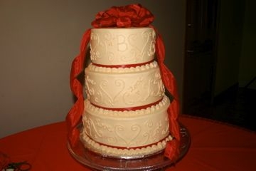 Wedding Cake Covered in BC