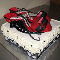 Shoes Shoes Shoes for a couples 6th wedding anniversary, she loves shoes!