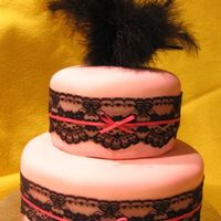 Showgirl I totally stole this idea from ghghgh. I love it!I was making a fun and funky birthday cake for a 26yr old, along with a poker cake for a...