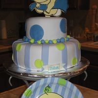 Baby Stripes Made to match plates etc.