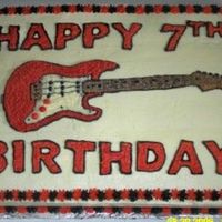 Fender Guitar Fender Guitar cake for Taylor