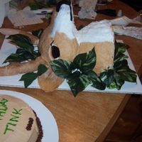 Deer Head Finished Dads Birthday Made this for fathers birthday. Have to give thanks for the decorators of CC for the idea. I tried to get the head to stand however the...