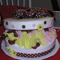 P5260219.jpg This was inspired by madicakes. My first time working with fondant...this cake gave me fits. The top is styrofoam. It was the last thing I...