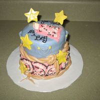 Yee-Haw It's A Boy Made this for a friend that having a little boy and is decorating his room in cowboy style, got the ideas from several cakes here on CC