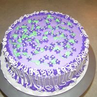 Just For Fun Cake. Just a quick cake for Sunday dinner with the folks.