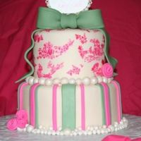 Pink Toile Baby Shower I received an order from a woman who said, "I trust you. You pick the design. " Well, after questioning her about her daughter,...
