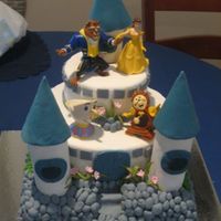 Beauty And The Beast Castle My SIL is currently taking cake decorating classes here in melbourne australia and on the weekend I had a suprise 30th birthday party and...