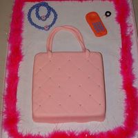Purse Cake My first purse cake which I attempted to copy from thecakemaker here on CC.Believe it or not but this cake is for a 3 year olds birthday...