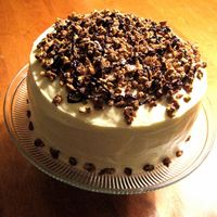 Gingerbread Cake With Cream Cheese Icing 