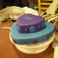 Heart Cake cake i made for me and my friends for our valentines day party