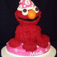 Elmo My first and last attempt at buttercream decorating! It is too random for this personality. Elmo turned out cute in the end, but I much...