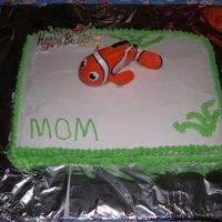 Nemo I got the Nemo toy in a McDonald's happy meal. I chose neon green for the color, and I made some seaweed, using a leaf tip.