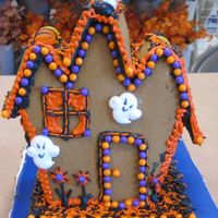 The Front of the ginger bread house