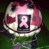 War On Cancer This was done for a cake auction benefit. The group was made up of retired Army so they wanted a cake to reflect their theme of "War...