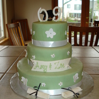 Graduation Cake This is not a traditional graduation cake! It was for 2 friends who shared their graduation party and wanted something a little more...